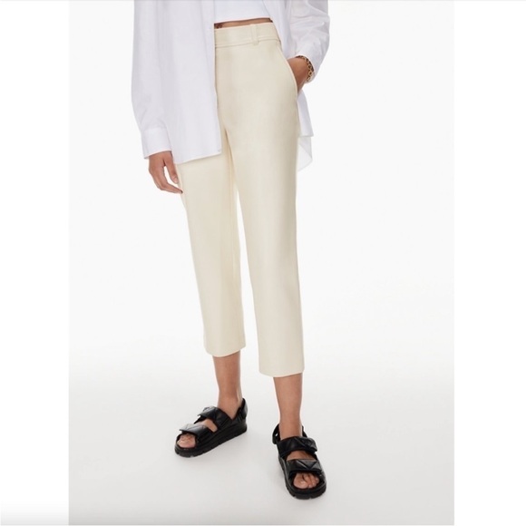 Babaton Cream Tailored Trousers - Picture 4 of 7